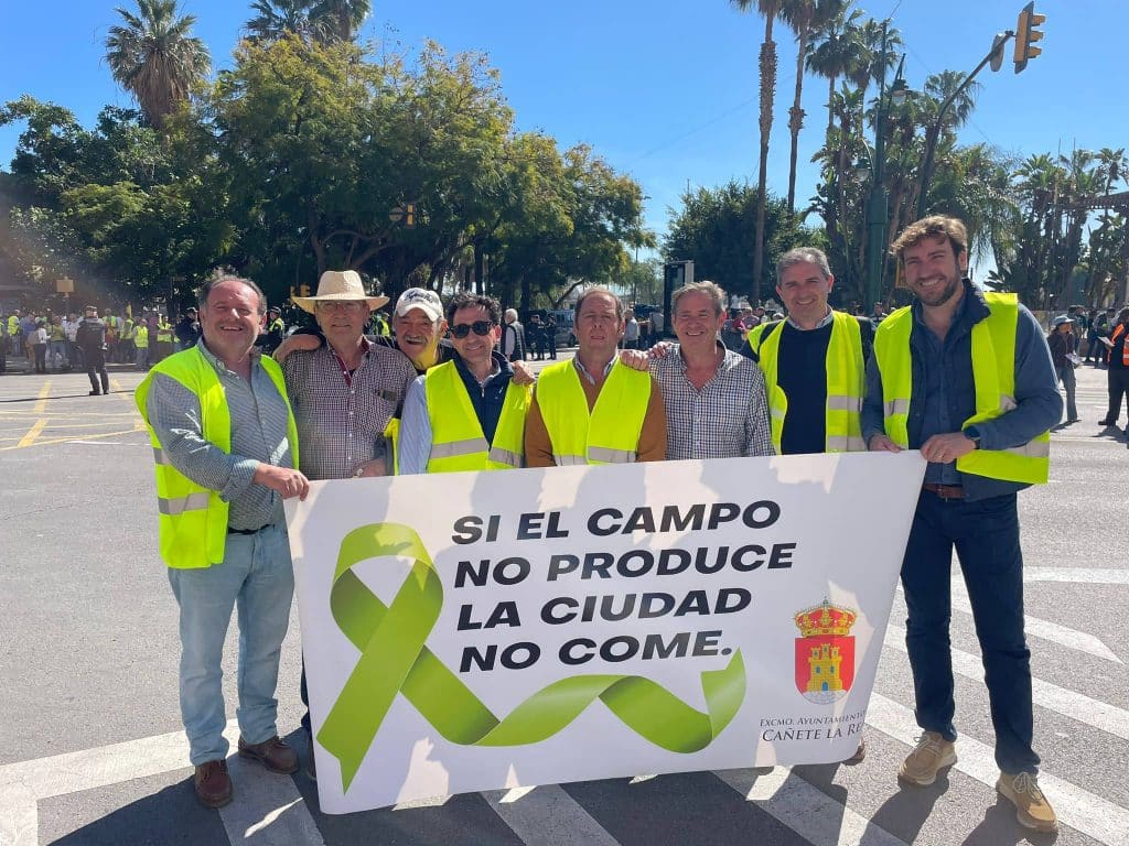 Reivindicación agricultores Cañete la Real