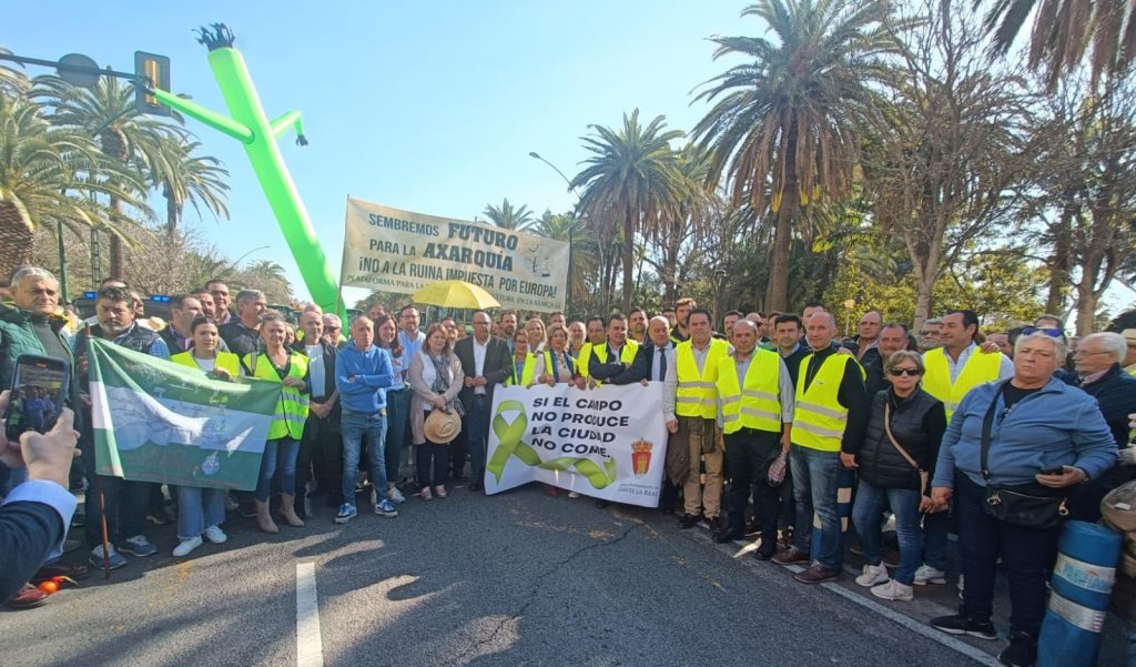 Reivindicación agricultores Cañete la Real