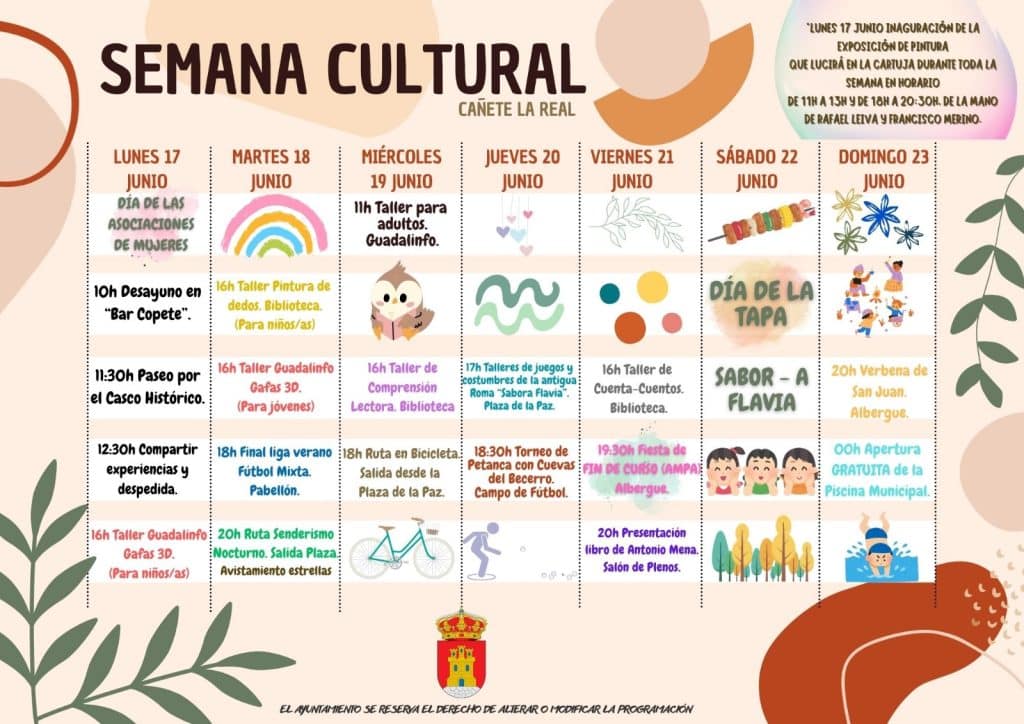 Semana Cultural Cañete la Real