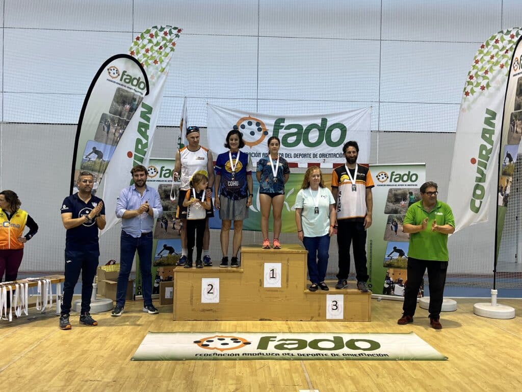 Podium orientación Cañete la Real