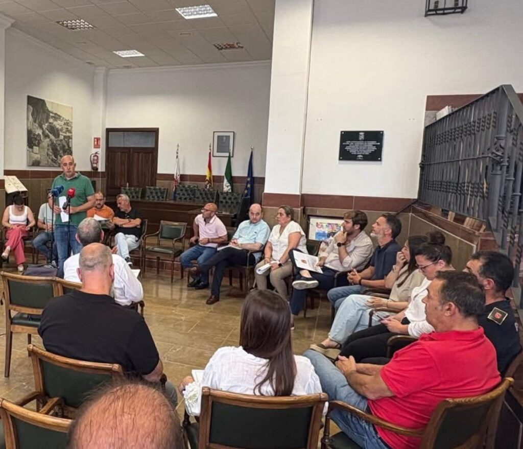 Rechazo al macroparque eólico del Guadalteba