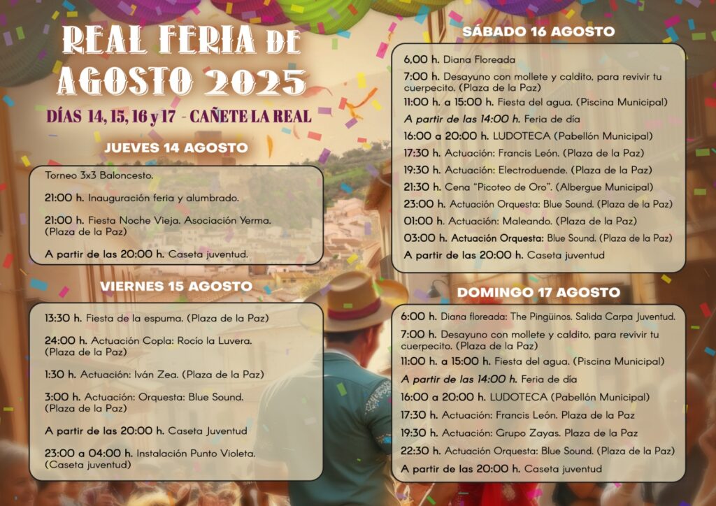 Real Feria de Agosto Cañete la Real