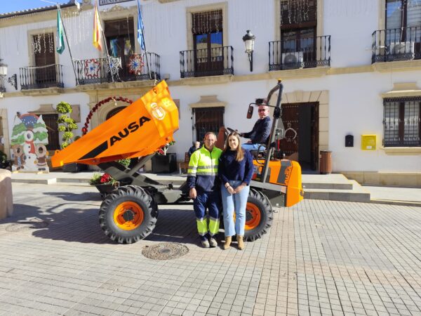 Dumper municipal Cañete la Real