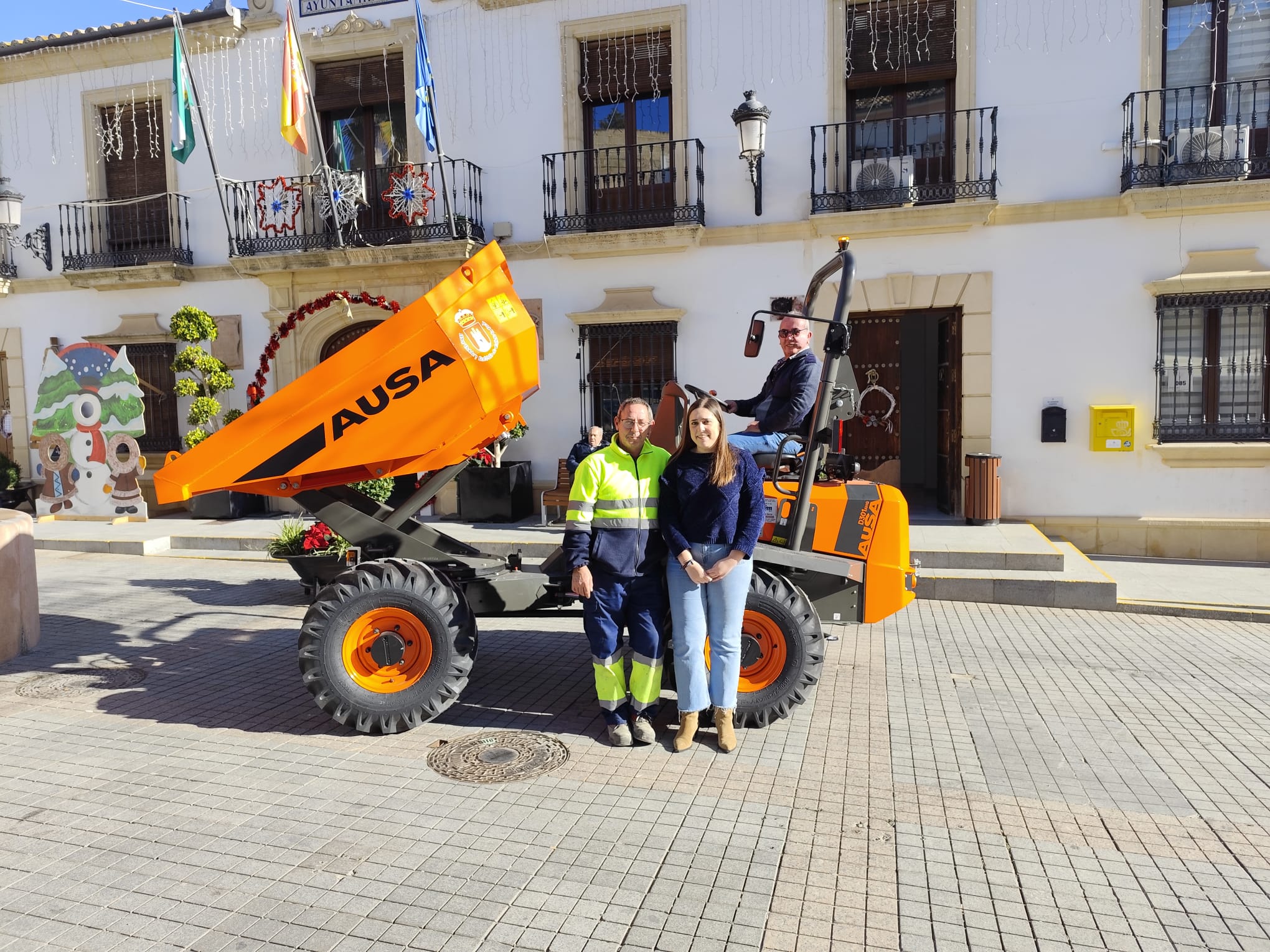 Dumper municipal Cañete la Real