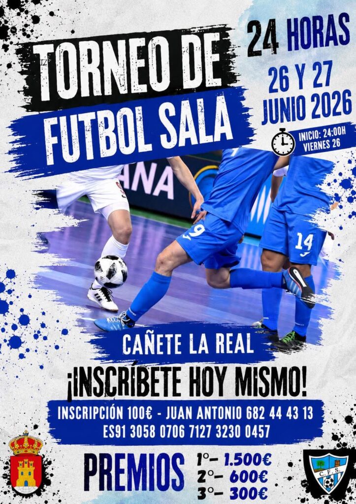 Cañete LA real Acoge Diferentes Competiciones de Fútbol Sala