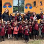 Labor humanitaria de tres cañeteras en Uganda